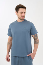DISCOVERY Men's Lounge Explorer Tee - Dark Cloud